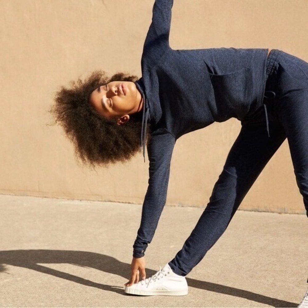 Outdoor Voices CloudKnit Sweatpant Navy Small‎ Blue Activewear Athletic Gear